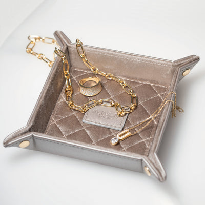 Sif Jakobs Tray Piccolo Golden Grey SJ-TRAYGG-S