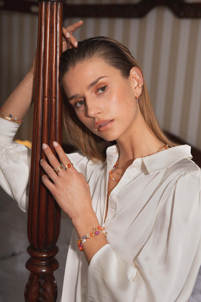 Dulong Piccolo Wild Berry armbånd 104150A75