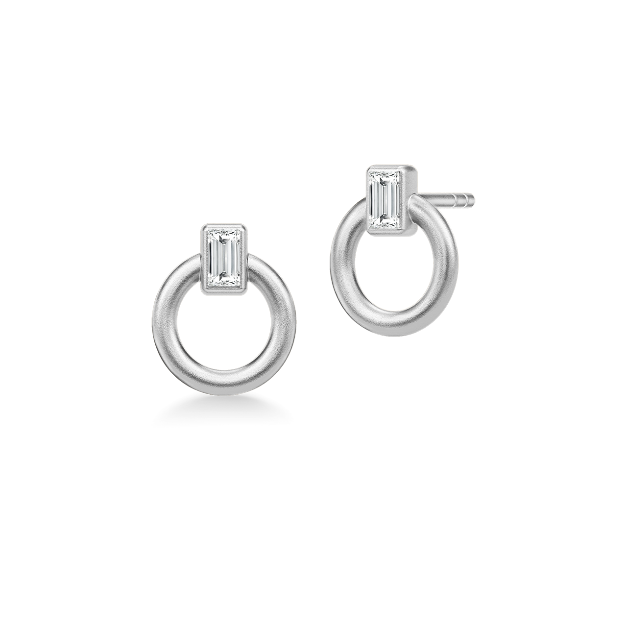 Julie Sandlau Finesse øreringe ST201 RH CZ