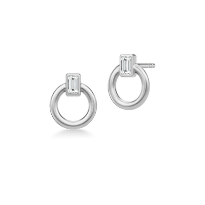 Julie Sandlau Finesse øreringe ST201 RH CZ
