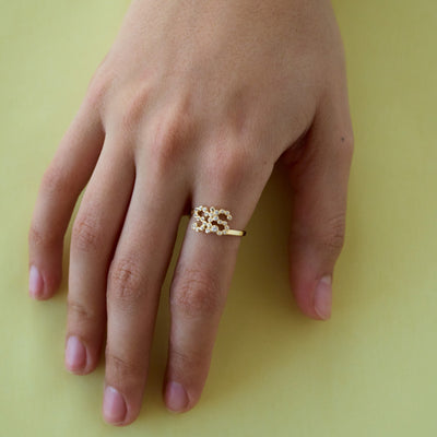 Maria Black Sis Collet ring 500520YG