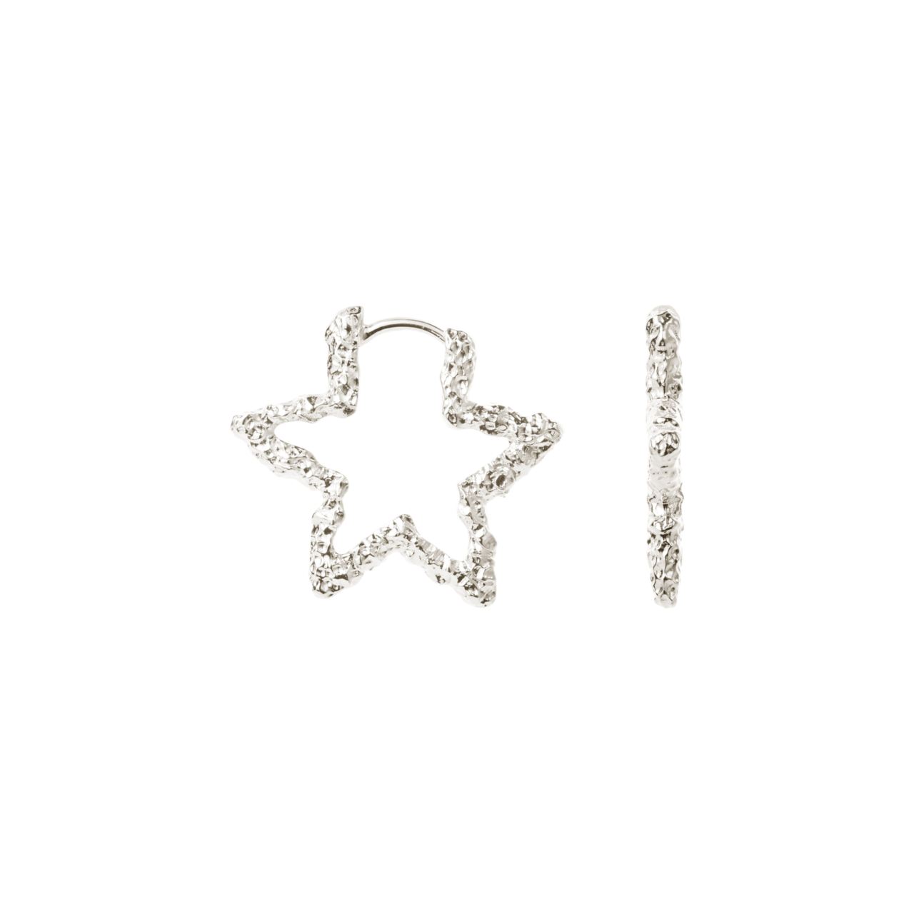 Camille Brinch Star Sparkly Hoop øreringe STSPH