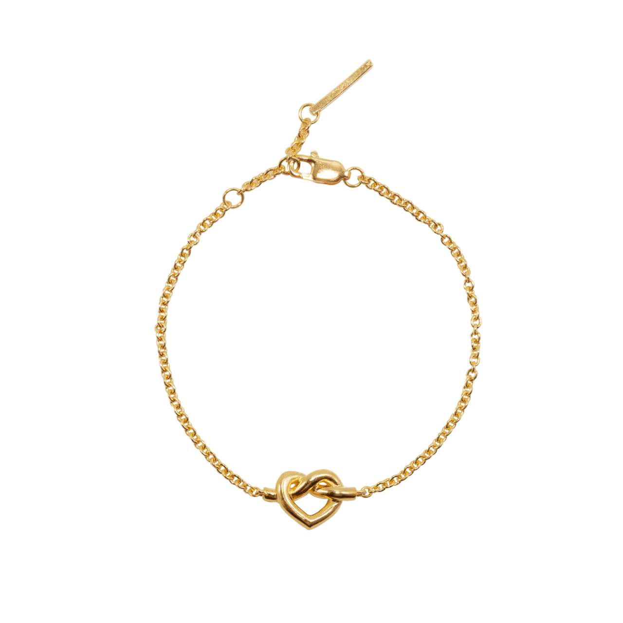 Jane Kønig Tied Heart armbånd THB-AW25-G