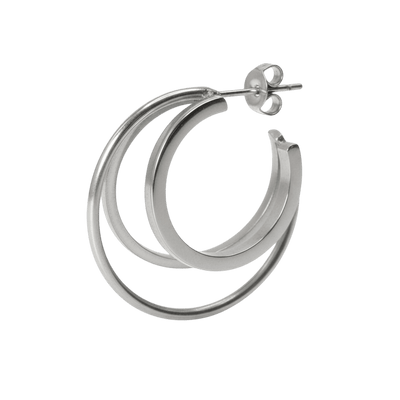 Jane Kønig Olympia Triple Hoop ørering TOH-SS26-SS-S