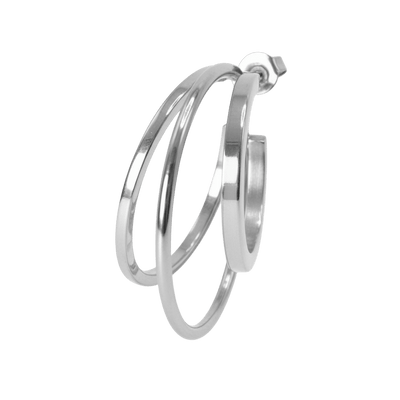 Jane Kønig Olympia Triple Hoop ørering TOH-SS26-SS-S