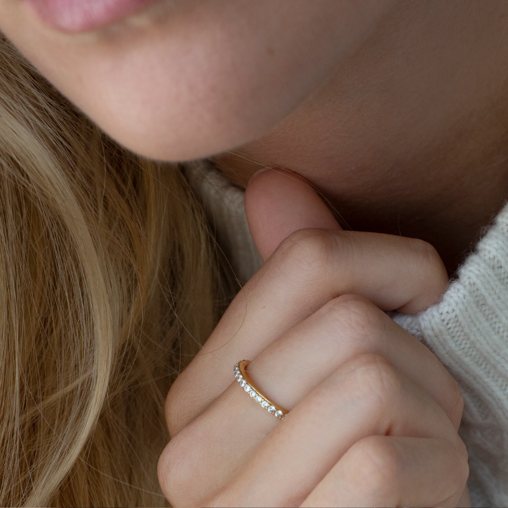 ByBiehl Sparkle ring 5-1502A-GP