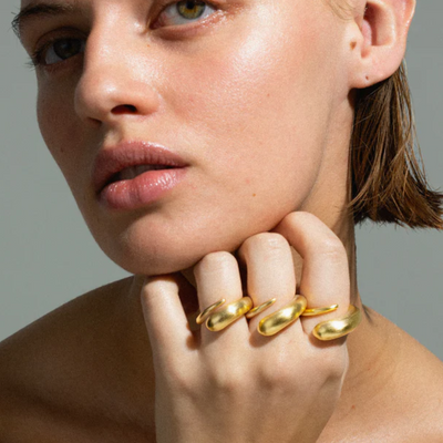 Jane Kønig Orbis Drop ring ODR-SS25-G