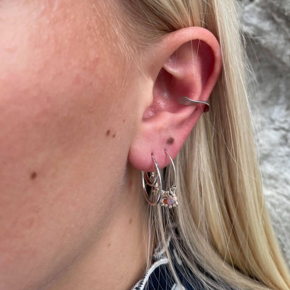 STINE A Jewelry Double Creol ørering 1136-00