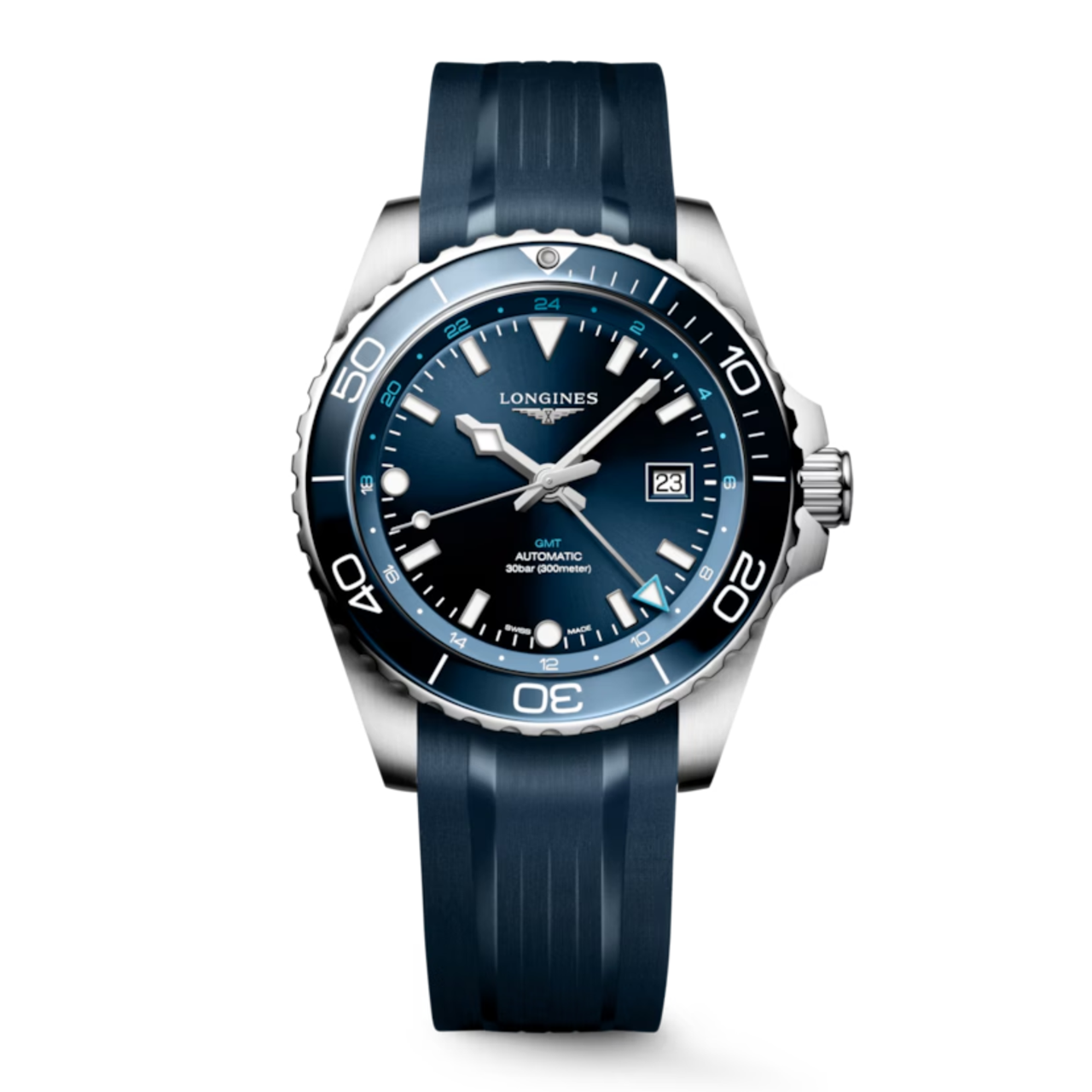 Longines HydroConquest GMT 43mm L3.890.4.96.9