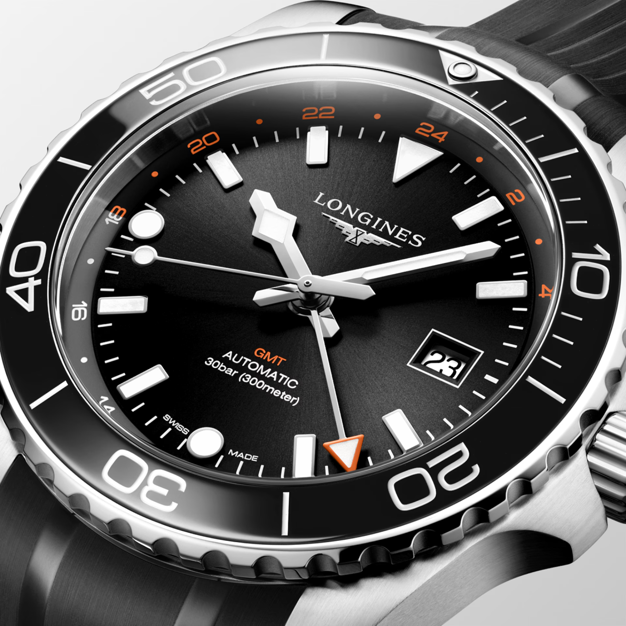Longines HydroConquest GMT 43mm L3.890.4.56.9