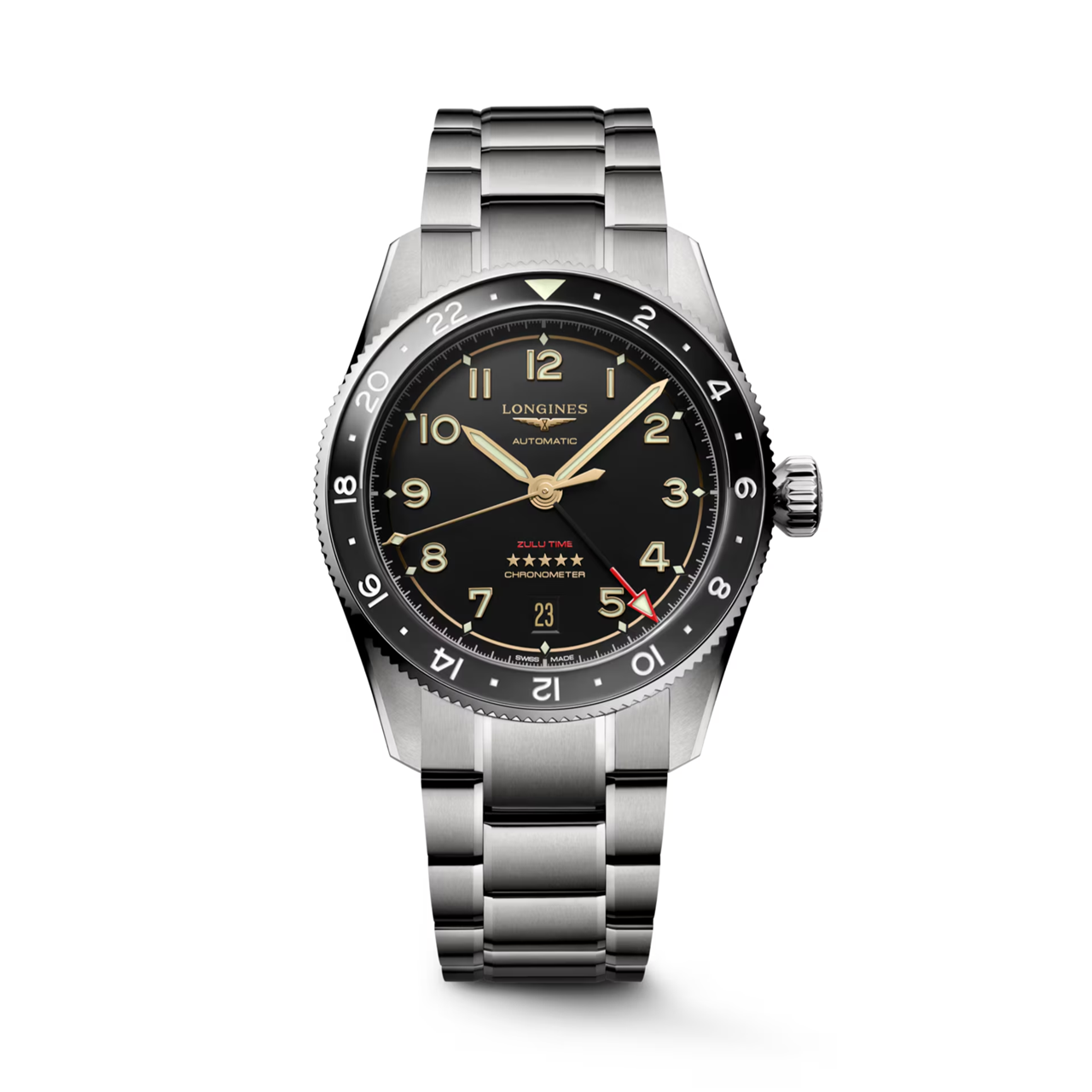 Longines Spirit Zulu Time 39mm L3.802.1.53.6