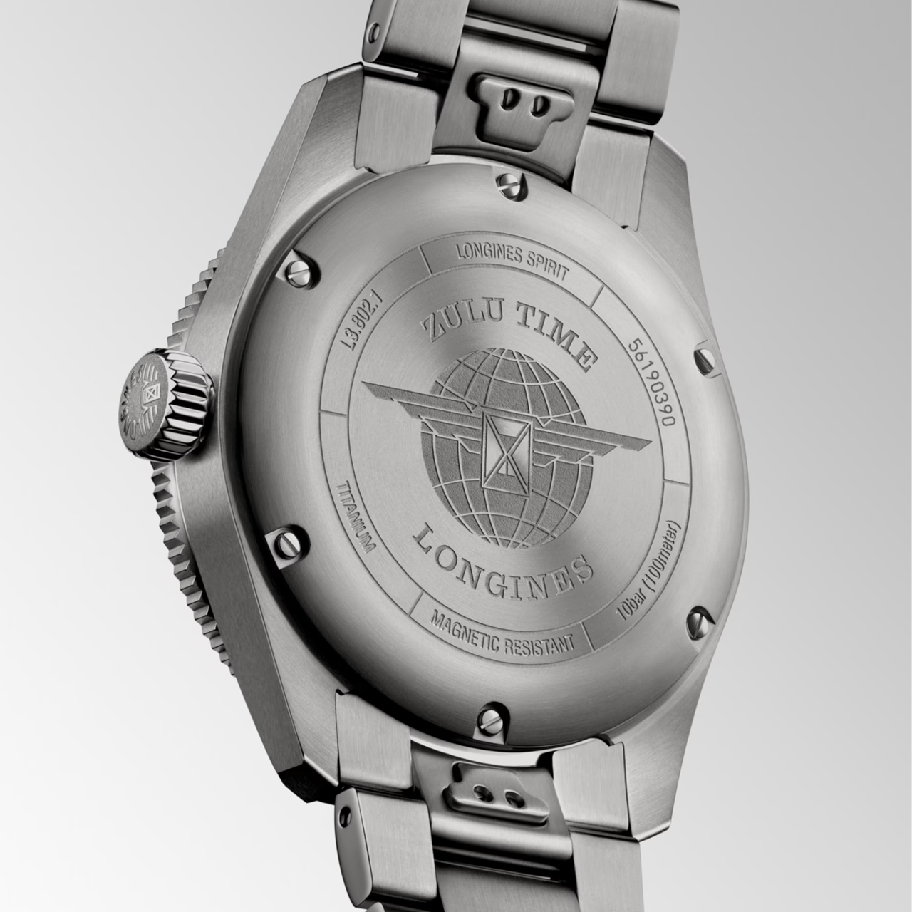Longines Spirit Zulu Time 39mm L3.802.1.53.6