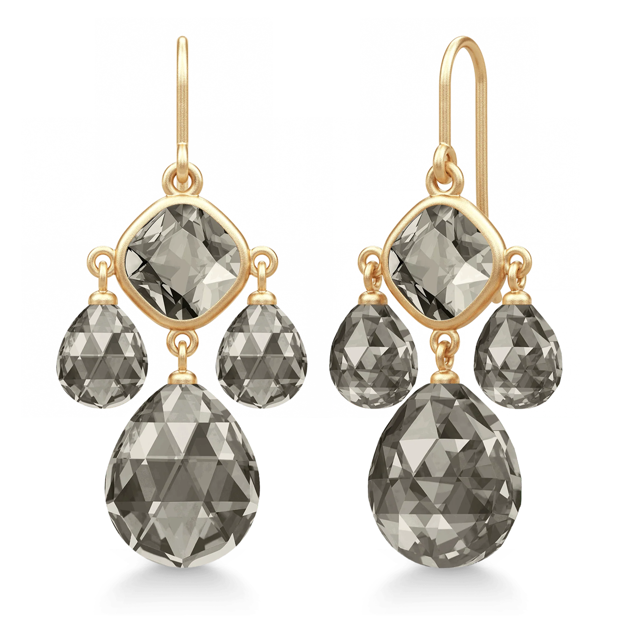 Julie Sandlau Olivia Chandelier øreringe HKS777 GD SM CR