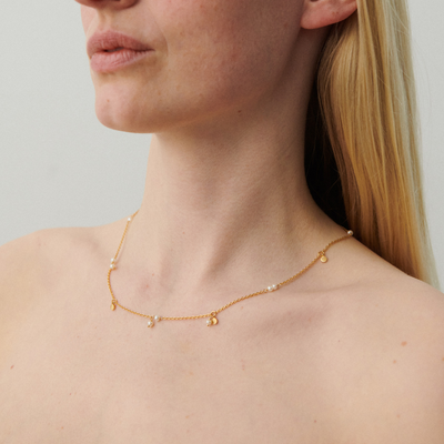 Pernille Corydon Ocean Pearl halskæde N-434-S