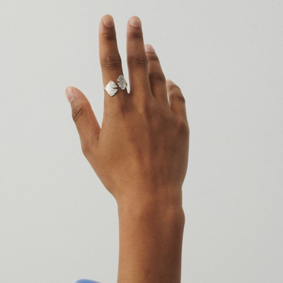 Pernille Corydon Biloba ring R-343-S