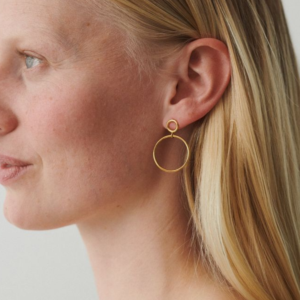 Pernille Corydon Globe øreringe E-403-S