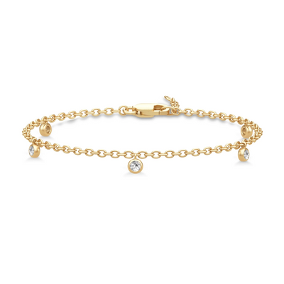 Julie Sandlau Grace armbånd BR336 GD CZ
