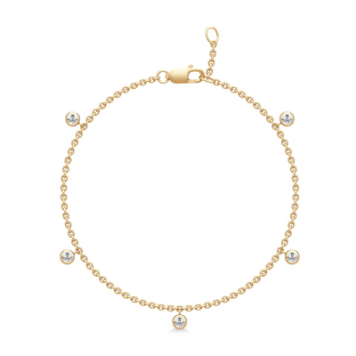 Julie Sandlau Grace armbånd BR336 GD CZ