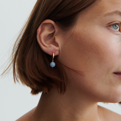 Pernille Corydon Blue Sky øreringe E-321-GP