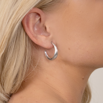 ByBiehl Ocean Flow Hoops Large øreringe 4-4203-R
