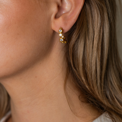ByBiehl Stardust Hoops øreringe 4-4605A-GP