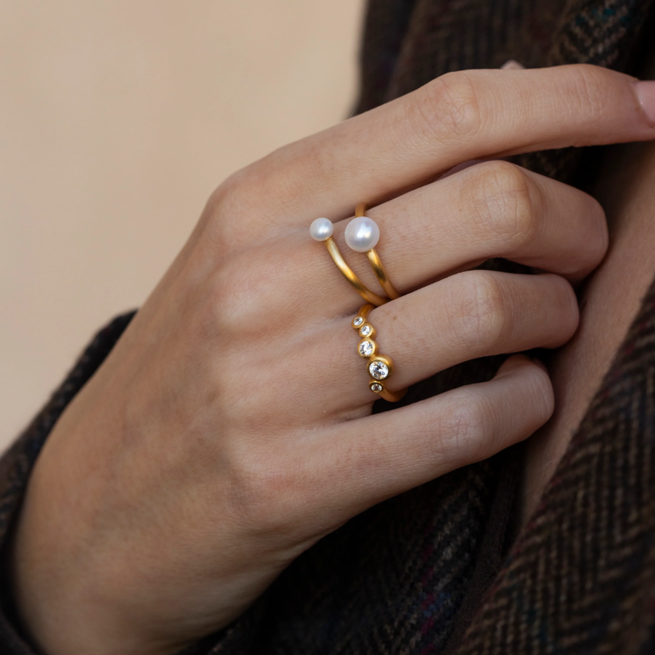 ByBiehl Stardust ring 5-4607A-GP