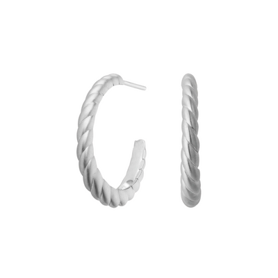 ByBiehl Seashell Hoops Large øreringe 4-3602-R