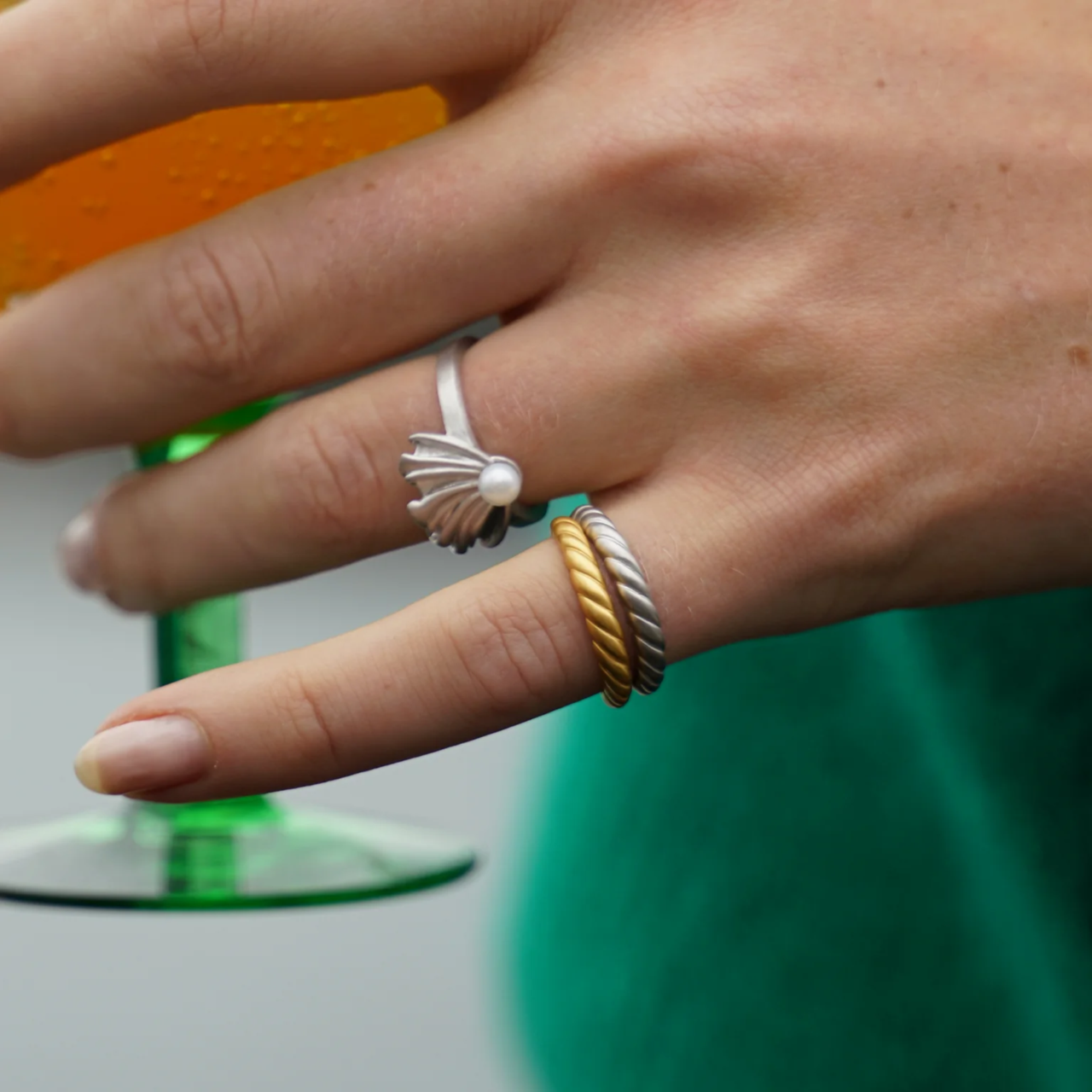 ByBiehl Seashell Band ring 5-3602-R