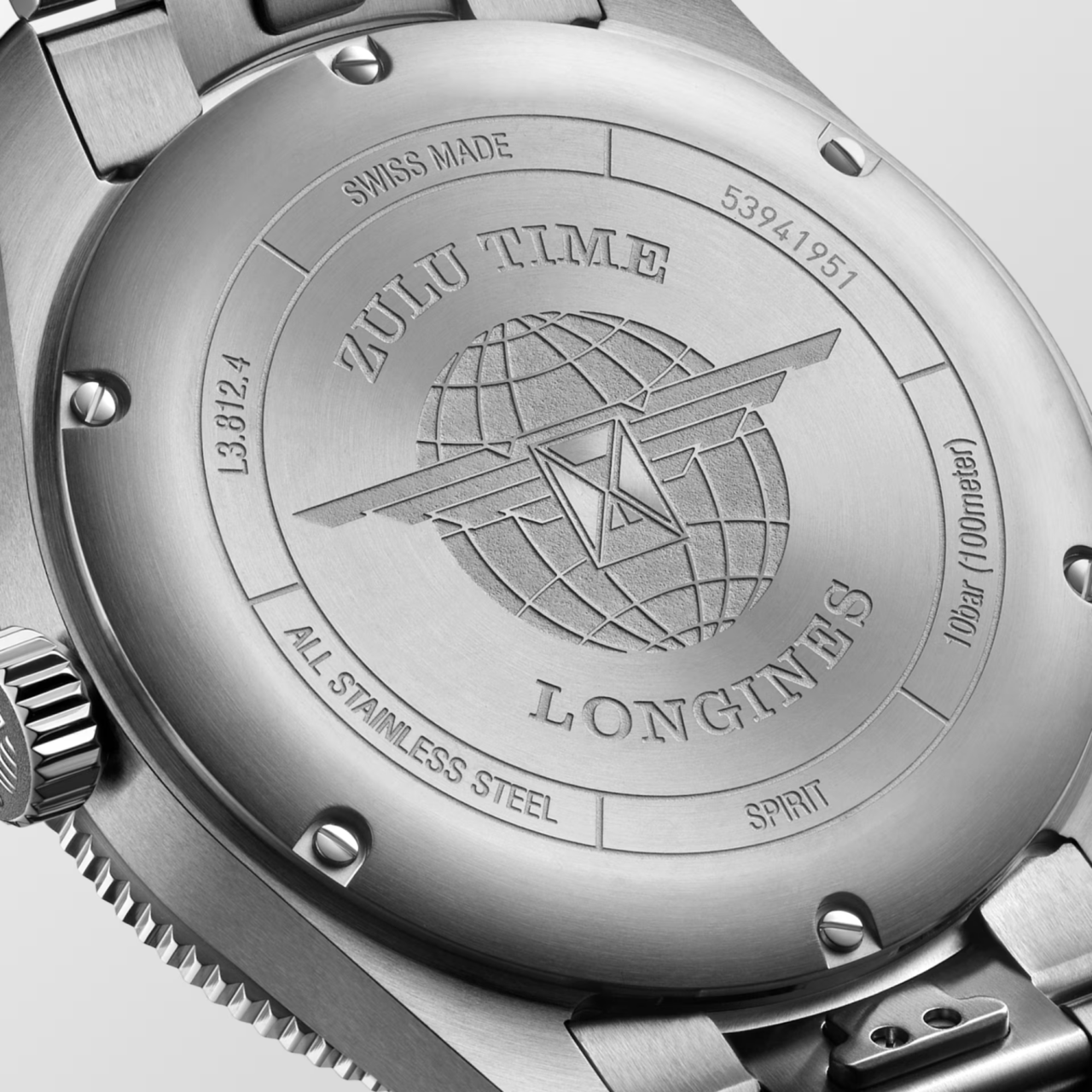 Longines Spirit Zulu Time 42mm L3.812.4.50.6