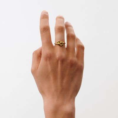 Pernille Corydon Pebble ring R-460-GP