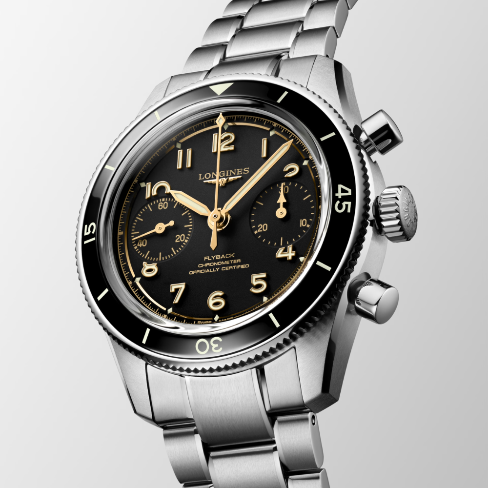Longines Spirit Pilot Flyback 39,5mm L3.721.4.53.6