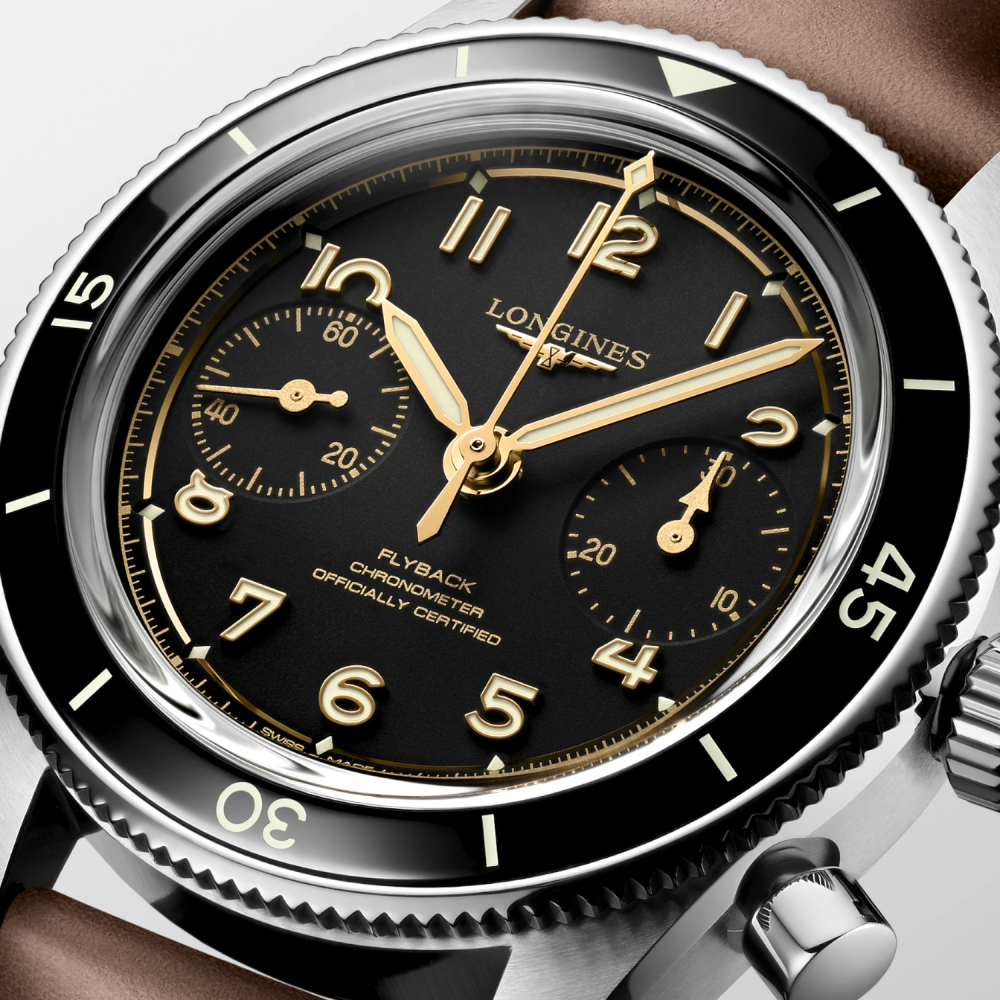 Longines Spirit Pilot Flyback 39,5mm L3.721.4.53.2