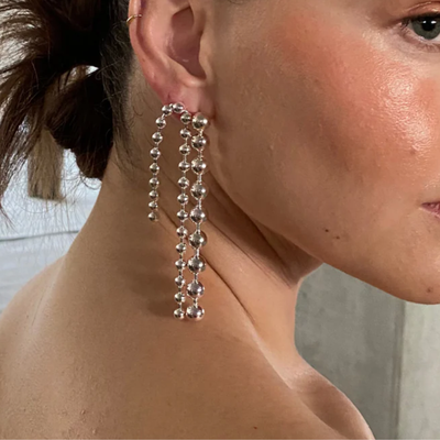 Jane Kønig Atomic Double Chain ørering ADCS-SS24-S