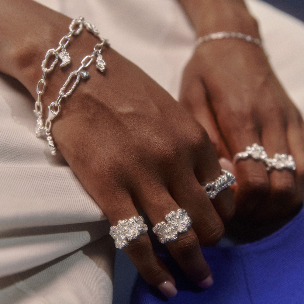 Camille Brinch Even Bigger Levitate Crush ring EBLCRR