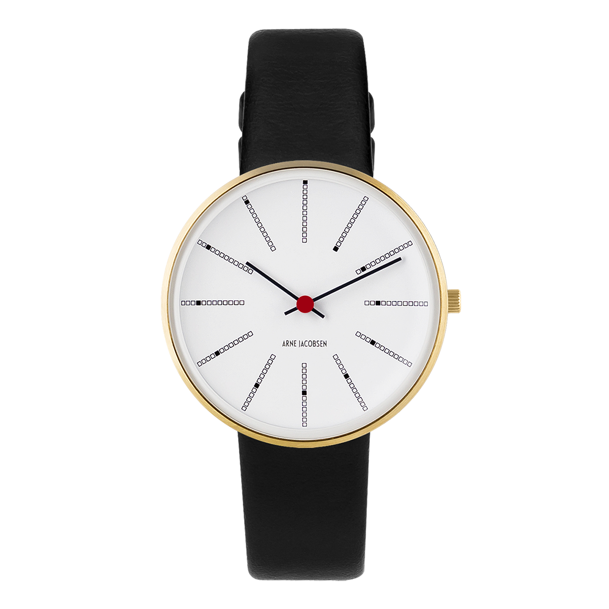 Arne Jacobsen Bankers 34mm 53107-1601G
