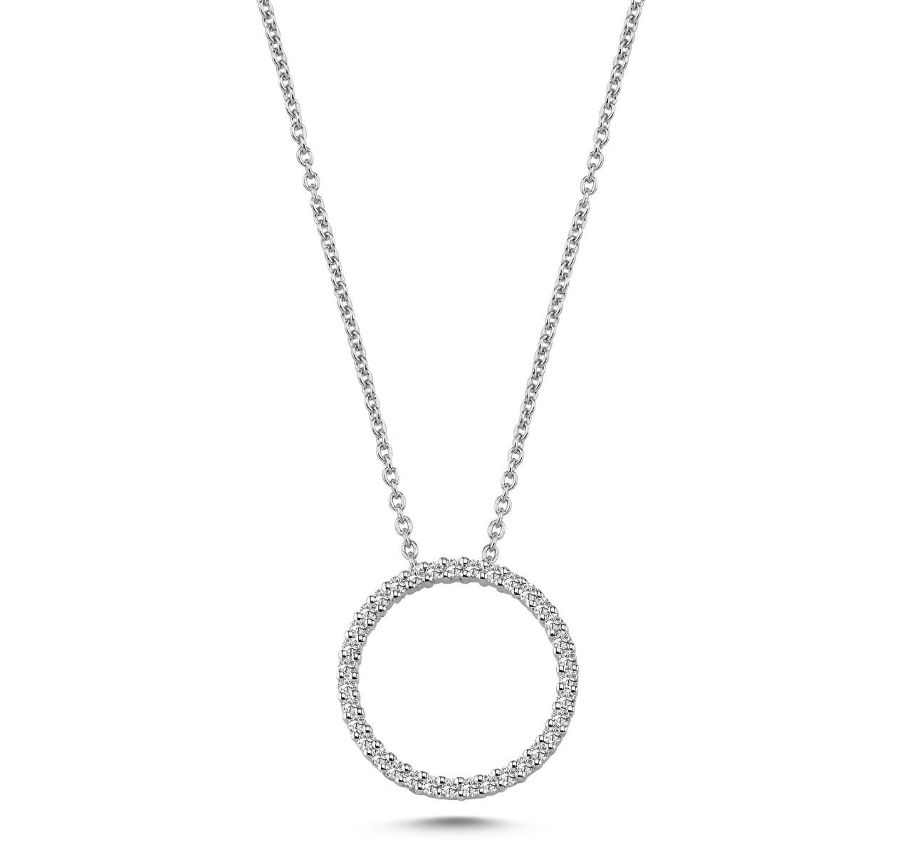 Nuran Cirkel vedhæng 0,21ct V2205 021H