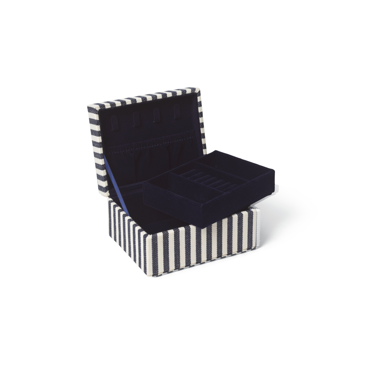 DAY ET Small Striped Cotton Jewellery Box 325249085104004