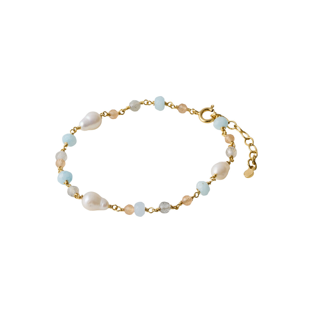Pernille Corydon Mellow Blue armbånd B-375-GP