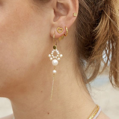 STINE A Jewelry Petit Tinsel ørering 1094-02
