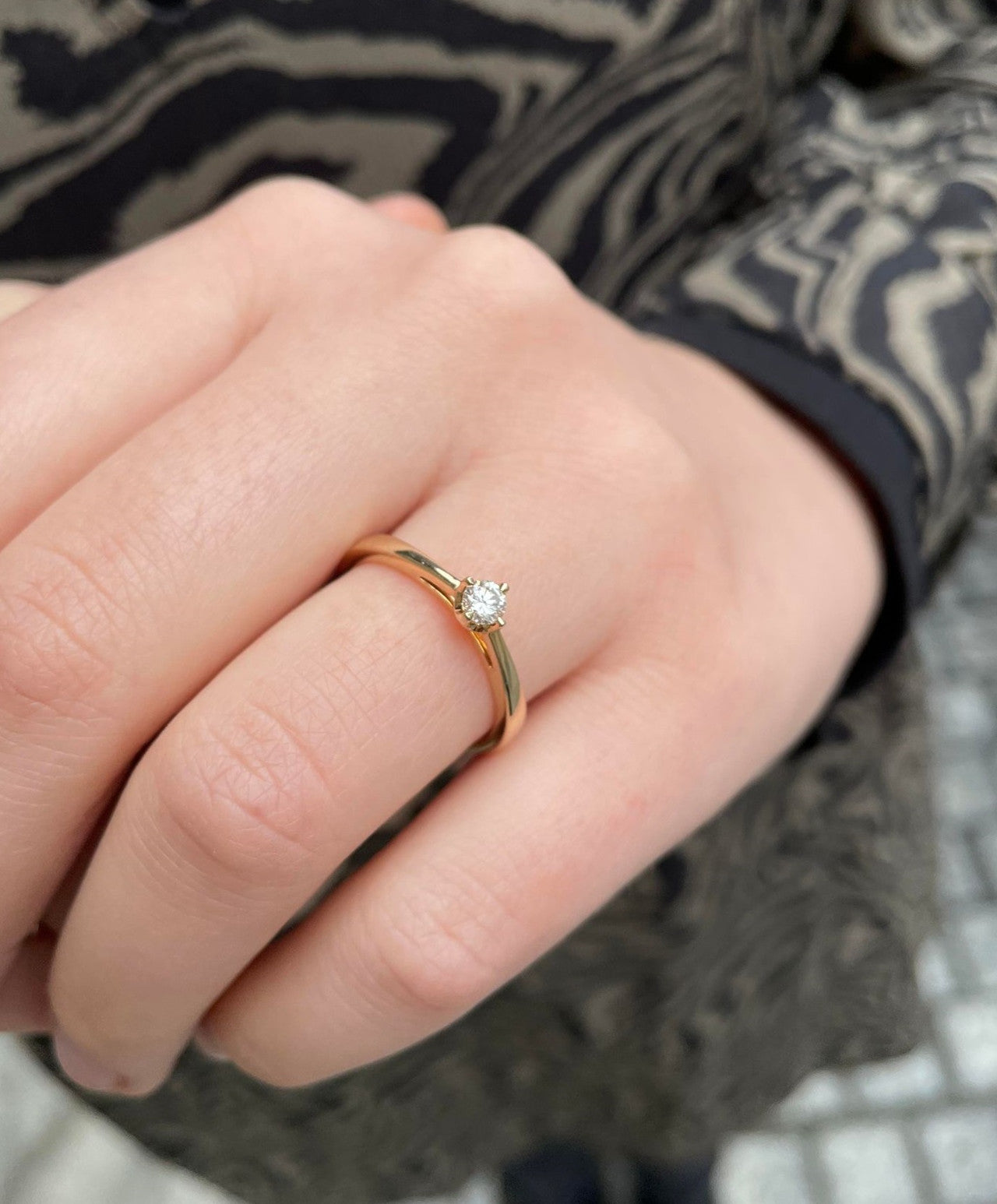 Mads Z Crown ring 0,09ct 1541609