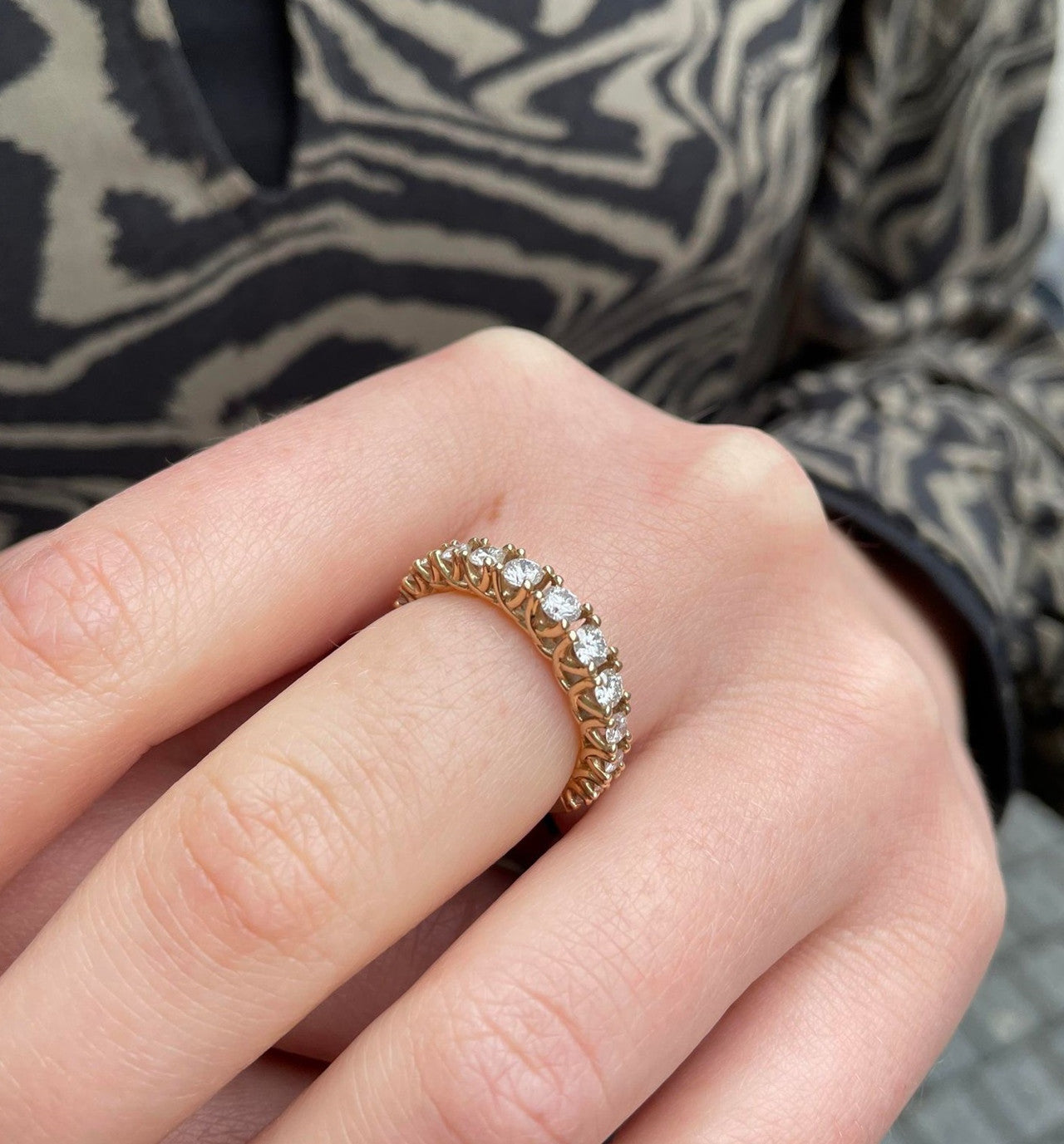 Mads Z Crown Princess ring 0,75ct 1541975