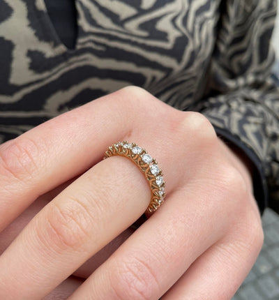 Mads Z Crown Princess ring 0,75ct 1541975