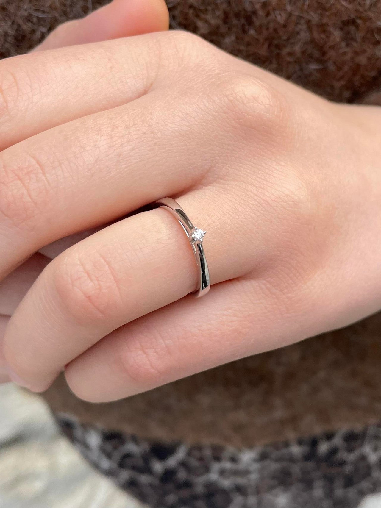 Mads Z Crown ring 0,04ct 1641604