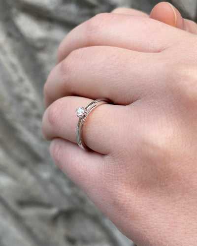 Mads Z Crown ring 0,09ct 1641609