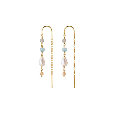 Pernille Corydon Mellow Blue øreringe E-375-GP