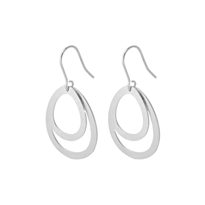 Pernille Corydon Small Double Drops øreringe E-156-S