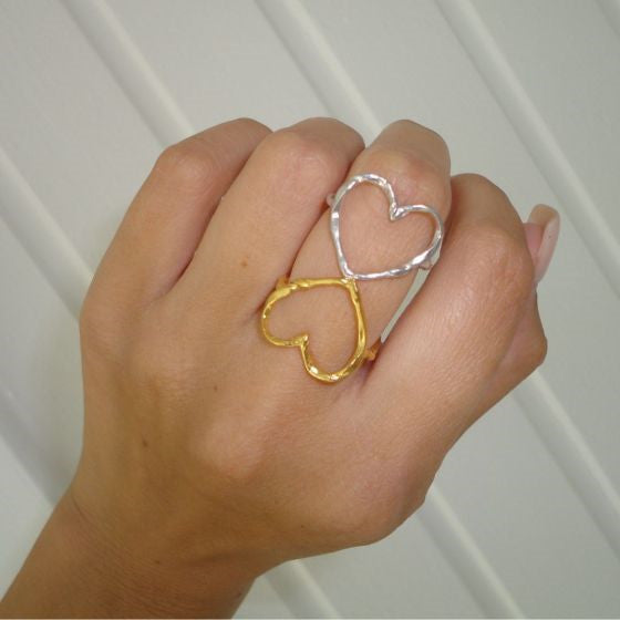STINE A Jewelry Funky Heart ring 4054-02
