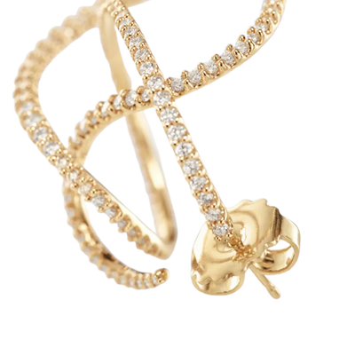 OLE LYNGGAARD COPENHAGEN Twisted Love Bands ørering A3096-401
