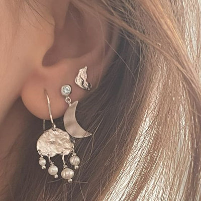 STINE A Jewelry Petit Gold Splash ørering 1305-00