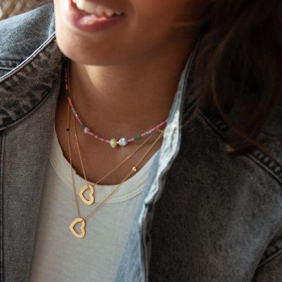 STINE A Jewelry Open Love Heart vedhæng 5049-02